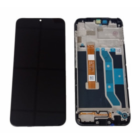 Realme 7i LCD + touch screen + front panel schwarz