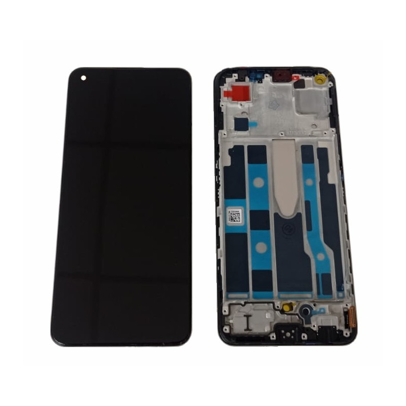 Oppo Reno 7 5G LCD + touch screen + front panel schwarz