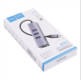 hoco. HB34 Gigabites hálózati adapter Type-C USB-re szürke