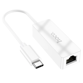 hoco. UA22 Ethernet adapter Type-C white