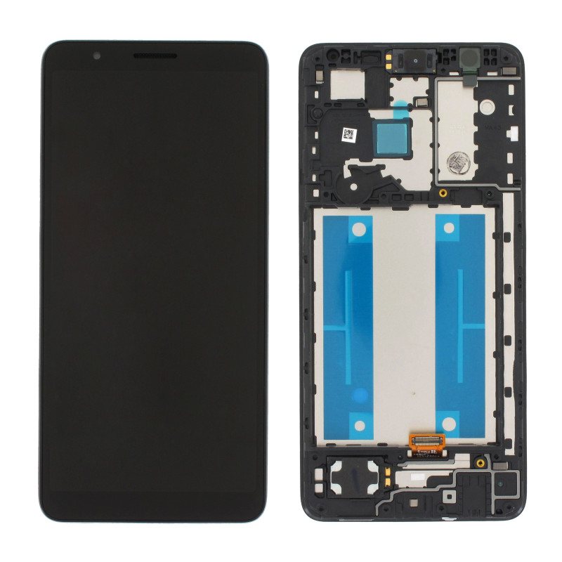Samsung Galaxy A01 Core (SM-A015F) LCD displej + dotyková plocha + rám černá - originál