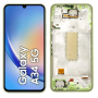 Samsung Galaxy A34 5G (SM-A346B) LCD displej + dotyková plocha + rám zelená - originál