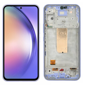 Samsung Galaxy A54 5G (SM-A546B) LCD displej + dotyková plocha + rám fialová - originál