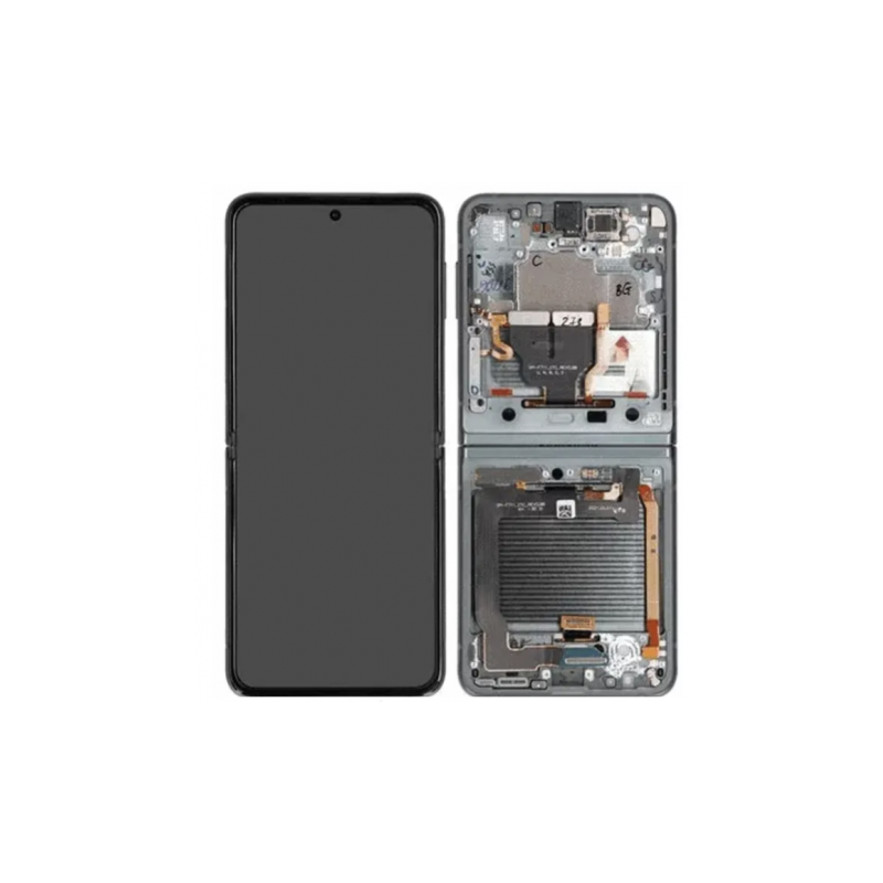 Samsung Galaxy Z Flip 4 5G 2022 (SM-F721B) Internes LCD grau - original