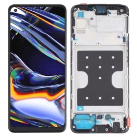 Realme 7 PRO LCD displej + dotyková plocha + rám černá