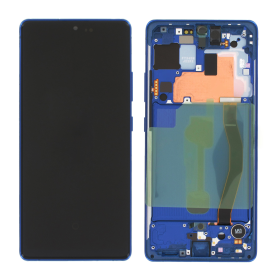 Samsung Galaxy S10 lite SM-G770F LCD + touch screen + front panel blau - original