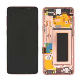 Samsung Galaxy S9 G960F LCD + touch screen + front panel gold - original