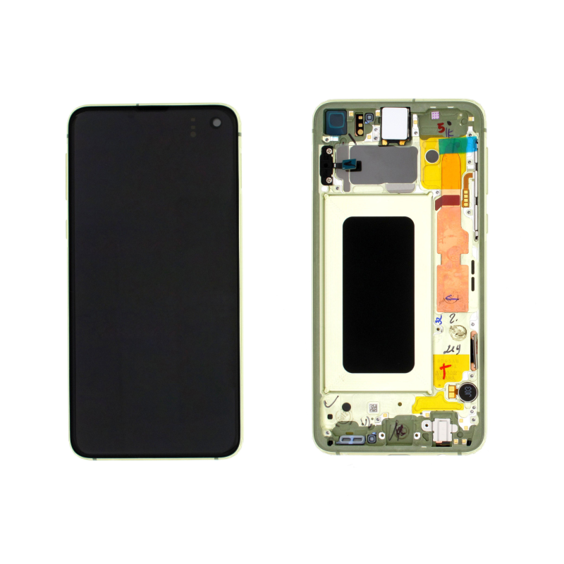 Samsung Galaxy S9 Plus G965F LCD-Display + Touchscreen + Rahmen + Akku blau - original