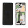 Samsung Galaxy S20 Ultra (SM-G988F) LCD + touch screen + front panel without camera white - original