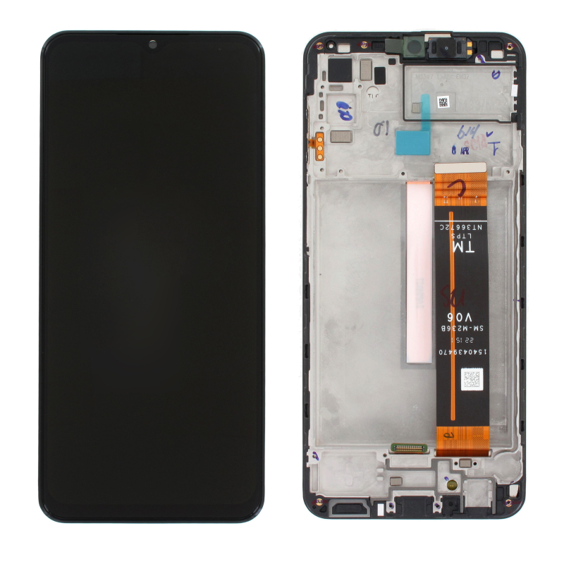 Samsung Galaxy M33 5G (SM-M336B) LCD + touch screen + front panel schwarz - original