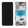 Samsung Galaxy S22 5G (SM-S901B) LCD displej + dotyková plocha + rám šedá - originál