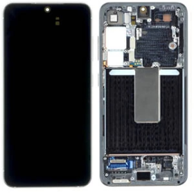 Samsung Galaxy S23 5G (SM-S911B) LCD displej + dotyková plocha + rám šedá - originál