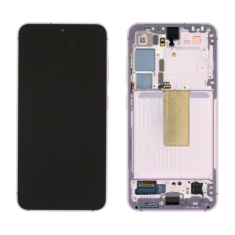 Samsung Galaxy S23 5G (SM-S911B) LCD + touch screen + front panel pink - original
