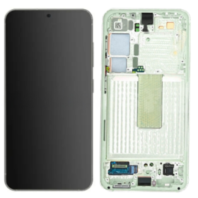 Samsung Galaxy S23 5G (SM-S911B) LCD + touch screen + front panel hellgrün - original