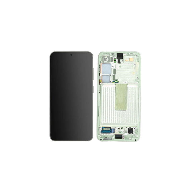 Samsung Galaxy S23 5G (SM-S911B) LCD + touch screen + front panel hellgrün - original