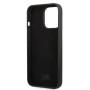 iPhone 13 Pro Karl Lagerfeld Liquid Silicone Ikonik NFT-Hülle schwarz