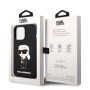 iPhone 13 Pro Karl Lagerfeld Liquid Silicone Ikonik NFT case black