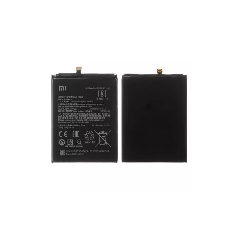 Xiaomi Redmi Note 9 Pro, Redmi Note 10 Pro Batérie BN53 5020mAh