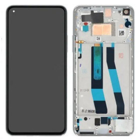 Xiaomi 11 Lite 5G NE, Mi 11 Lite 5G LCD + touch screen + front panel silver - original