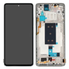 Xiaomi 11T Pro LCD + touch screen + front panel silver - original