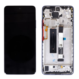 Xiaomi Mi 10T Lite 5G, Redmi Note 9 Pro 5G LCD + touch screen + front panel blau - original