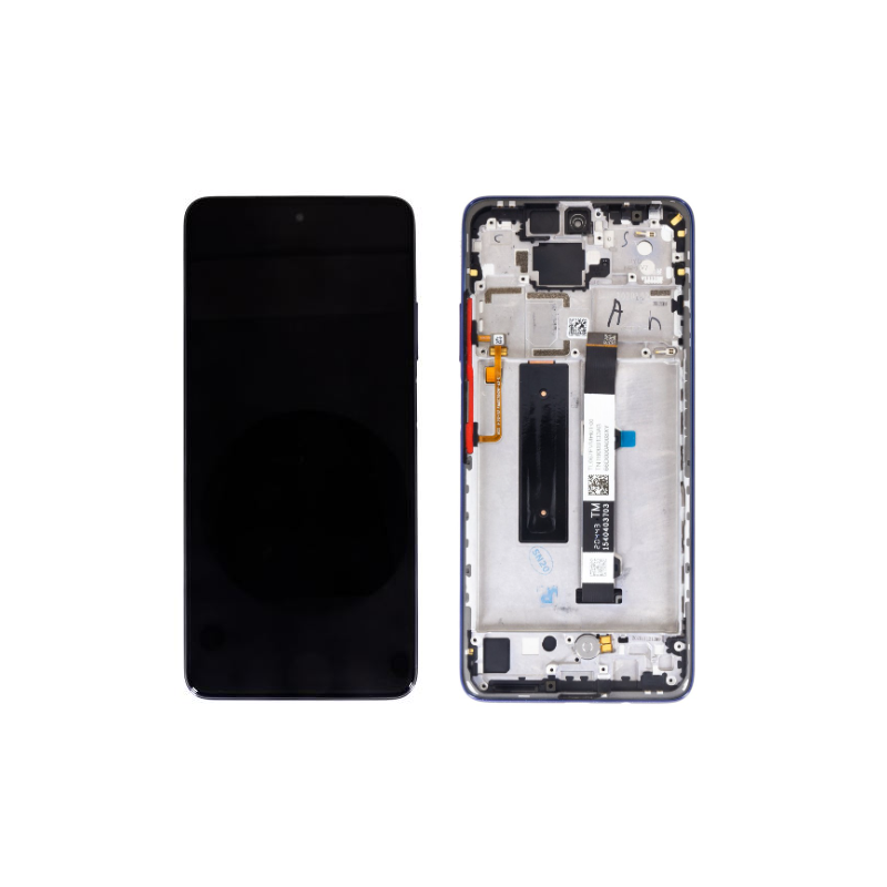 Xiaomi Mi 10T Lite 5G, Redmi Note 9 Pro 5G LCD + touch screen + front panel blau - original