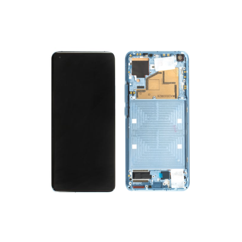 Xiaomi Mi 11 5G LCD + touch screen + front panel blau - original