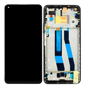 Xiaomi Mi 11 Lite LCD + touch screen + front panel black - original