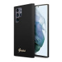 Samsung Galaxy S22 Ultra Guess Silicone Metal Logo Case black