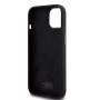 iPhone 15 Karl Lagerfeld Liquid Silicone Choupette NFT puzdro čierna