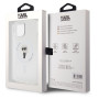 iPhone 15 Karl Lagerfeld IML Ikonik MagSafe Case transparent
