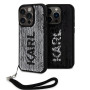 iPhone 15 Pro Karl Lagerfeld Sequins Reversible Case ezüst
