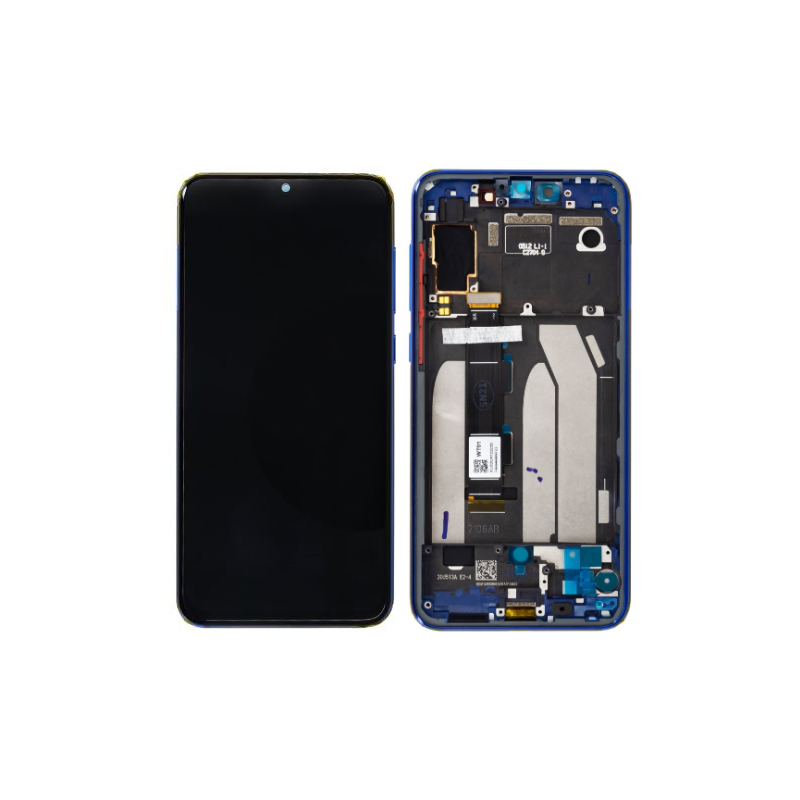 Xiaomi Mi 9 SE LCD + touch screen + front panel blau - original