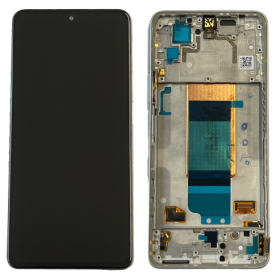 Xiaomi Poco F4 LCD + touch screen + front panel silver - original