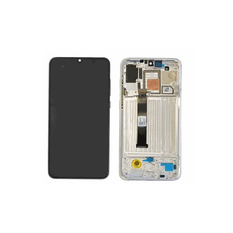 Xiaomi Mi 9 Pro 5G LCD displej + dotyková plocha + rám stříbrná - originál