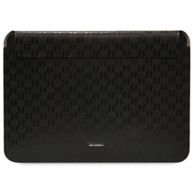 Karl Lagerfeld Saffiano Monogram Computer Sleeve 13/14" black