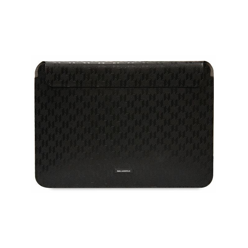 Karl Lagerfeld Saffiano Monogram Computer Sleeve 13/14" černá