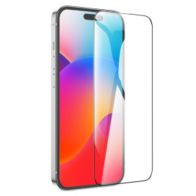 hoco. Apple iPhone 15 Pro Max Vollbild-HD-Hartglas schwarz