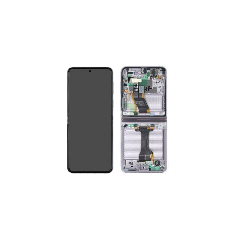 Samsung Galaxy Z Flip 5G 2023 (SM-F731B) Vnitřní LCD fialová - originál