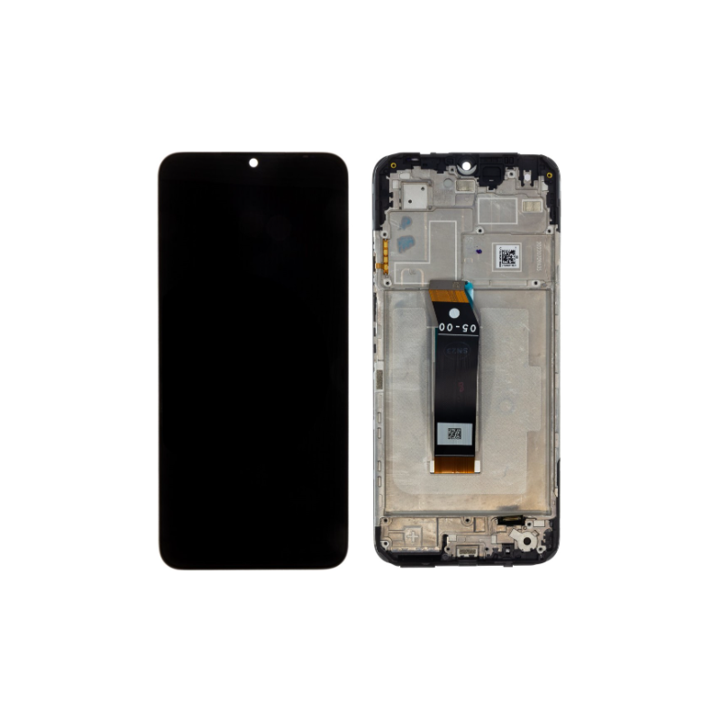 Xiaomi Poco M5, Poco M4 5G LCD displej + dotyková plocha + rám černá - originál