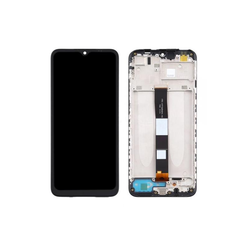 Xiaomi Redmi 10A (2022) LCD + touch screen + front panel black - original