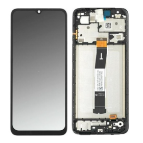 Xiaomi Redmi 12C LCD displej + dotyková plocha + rám černá - originál