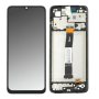 Xiaomi Redmi 12C LCD + touch screen + front panel black - original