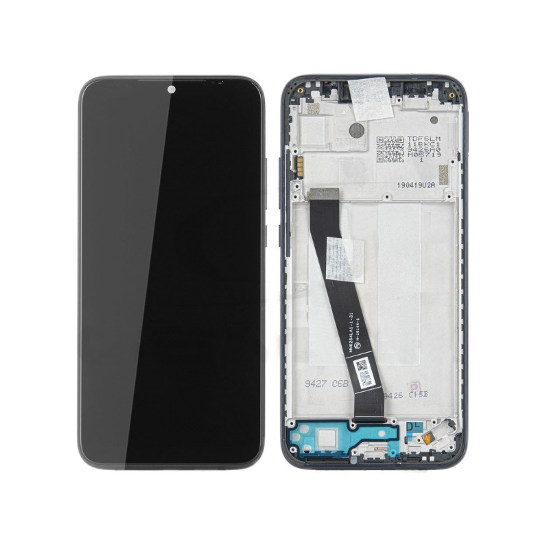 Xiaomi Redmi 7 LCD + touch screen + front panel schwarz - original