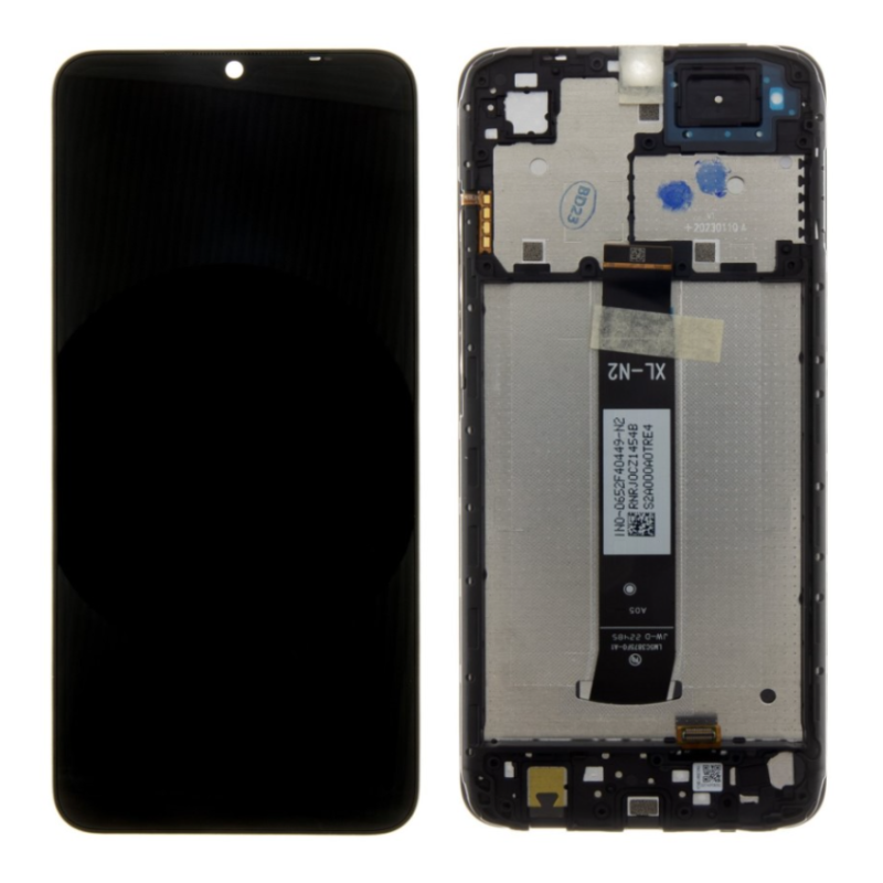 Xiaomi Redmi A2 (2023), A2+ (4G) (2023) LCD displej + dotyková plocha + rám černá - originál
