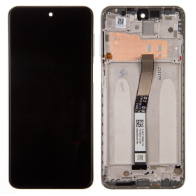 Xiaomi Redmi Note 9S, Note 10 Lite, Note 9 Pro, Note 9 Pro Max, Poco M2 Pro (2020) LCD + touch screen + front panel weiss - orig