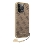 iPhone 14 Pro Guess 4G Charms case brown