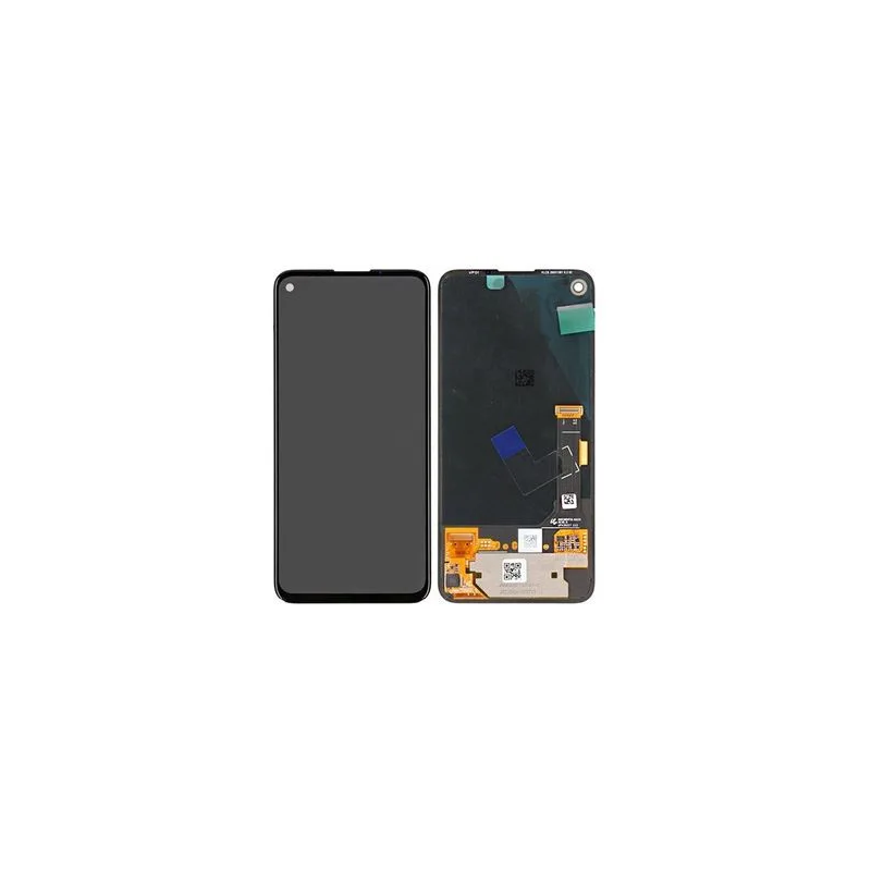Google Pixel 4a LCD displej + dotyková plocha + rám černá - originál
