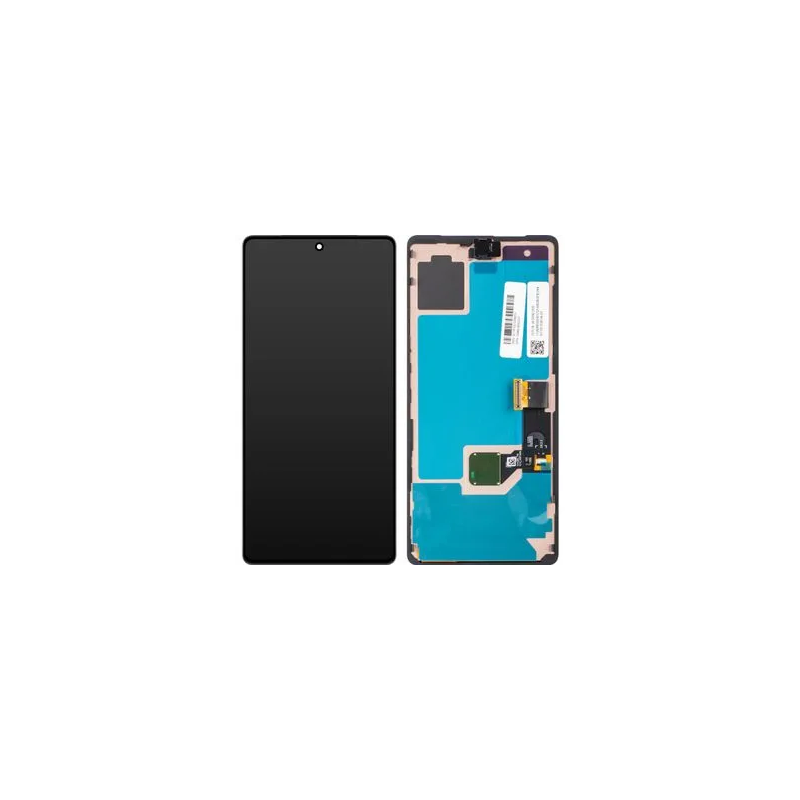 Google Pixel 7a LCD displej + dotyková plocha + rám čierna - originál
