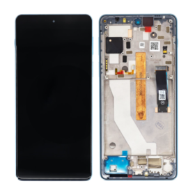 Motorola Edge 20 Pro LCD + touch screen + front panel Iridescent Cloud - original